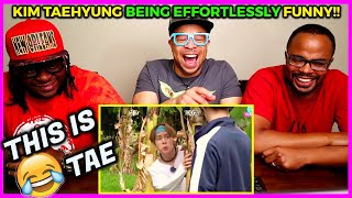 a Rib-Tickling REACTION to BTS Taehyung Being Effortlessly Funny 🙃😂