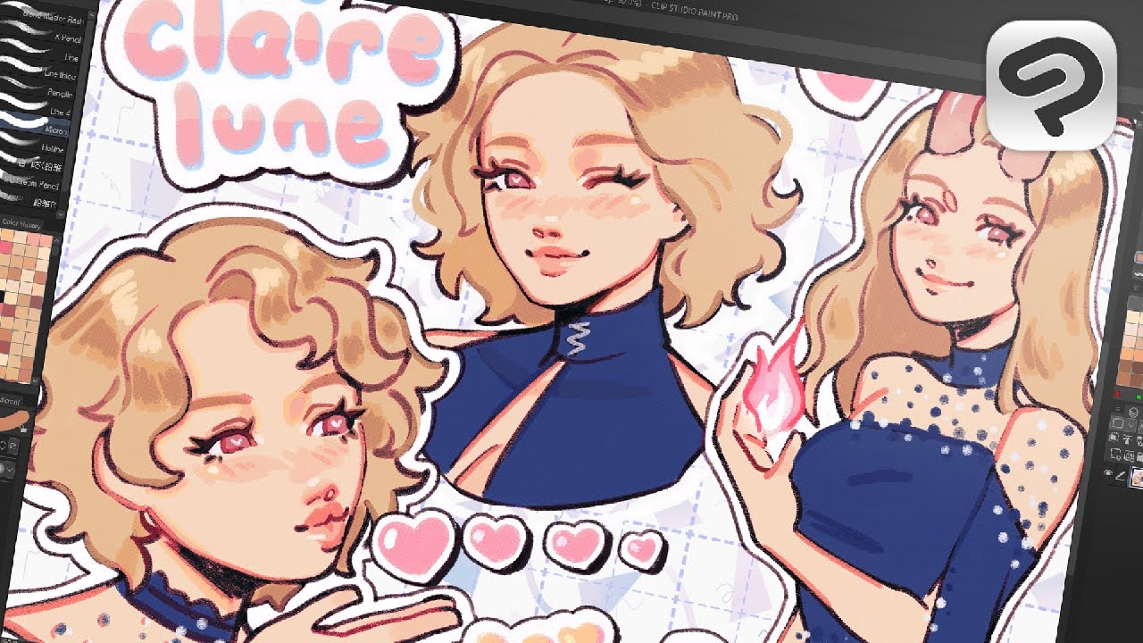 Speedpaint Clip Studio Paint Youtube