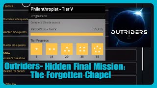 Outriders- Hidden Final Mission