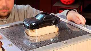 Vakuum Formen eines 3D Porsche 911 - Tiefziehen