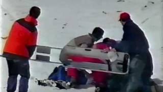 Takanobu Okabe - Crash - Planica 2000 !!