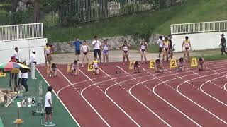 平成31年度第1回学連競技会　女子100ｍ3組