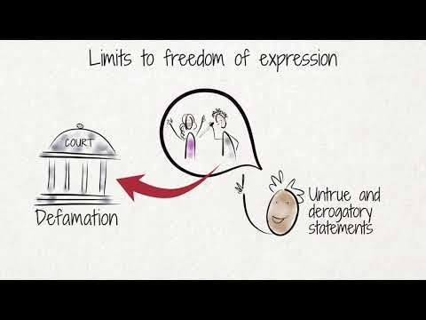 What is freedom of expression and what is hate speech?