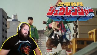 American Watches Kyoryu Sentai Zyuranger Episode 14 Become Small Reaction