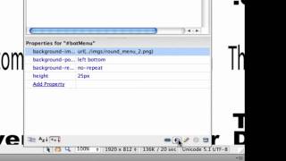 Dreamweaver CS5 tutorial CSS Html5 create rounded corner webpage with div tags