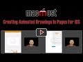 Creating Animated Drawings In Pages For iOS (MacMost #1770)