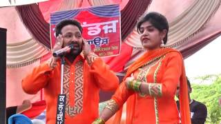 VEER DAVINDER \u0026 MANRAJ KAUR LIVE PIND MISHRI WALA 2017 NEW