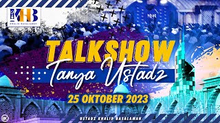 Talkshow: Tanya Ustadz #3: Spesial Palestina - Khalid Basalamah