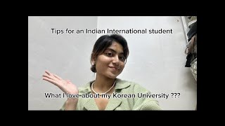 What I love about my Korean University? 🇰🇷🇮🇳| Indian in Korea| Study in Korea