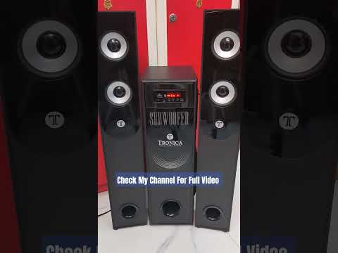 Coolie Disco Song on the TRONICA Tr-1501 home theater speaker