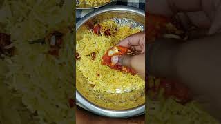 Bismillah Biryani Mangalagiri 😄 || Taste super 👌🏻🤤 || Must Try biryani 👍🏻 || #shorts #viral #food