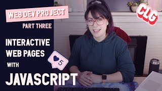 Web Development for Beginners, part 3 - Interactivity with JavaScript