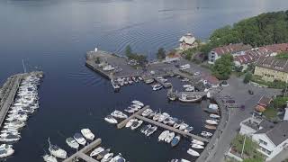 No Copyright Drone Shots, Norway Drøbak (Good quality)