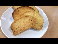 टोस्ट rusk रेसिपी बिना एग्ग और ओवन के britannia style cake rusk recipeana