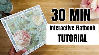 Flatbook Folio TUTORIAL | One Hour Crafting Ep. 36
