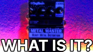 What Is The Digitech Metal Master?