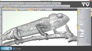 Tính năng thiết kế điêu khắc Mẫu 3D Artcam