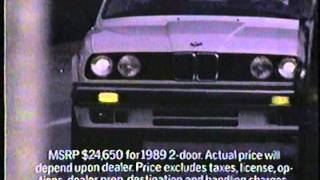 1989 BMW 325i Commercial