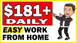 Work From Home 🔥💲Make $181+ Daily💲🔥 | Make Money Online (WORKING 2019!)