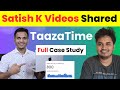 How to Start News Blog in 2024 | TaazaTime Case Study Shared by @SatishKVideos