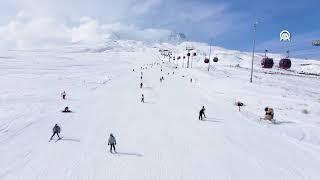 Erciyes'te kış coşkusu