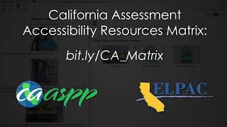 CA Assessment Accessibility Resources: Expandable Items and Expandable Passages