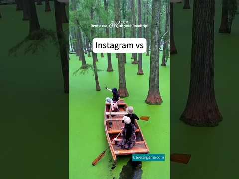 Instagram vs reality #tiktoktravel#travel#fyp #shorts #travel #explore #adventure #nature