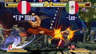 FT5 @garou: *F.V* Mabe (PE) vs ~Lee~ (MX) [Garou Mark of the Wolves Fightcade] Jan 30