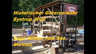 Historischer Güterverkehr Eystrup 2022 Säge Stefan vom See Steinau