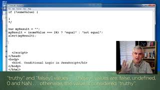 06 Conditional Logic in JavaScript