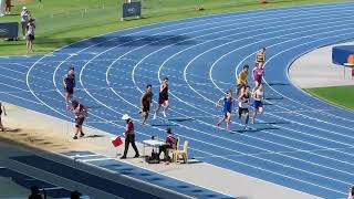 200m U15 Boys Final, QLD All Schools Championships, QSAC 3 November 2024