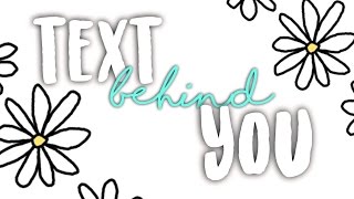 Text Behind You // Video Star Tutorial // TUTORIAL TUESDAY