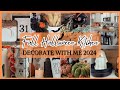 🎃 NEW! 2024 COZY FALL HALLOWEEN KITCHEN DECORATE WITH ME│FALL HALLOWEEN KITCHEN DECORATING IDEAS 🎃