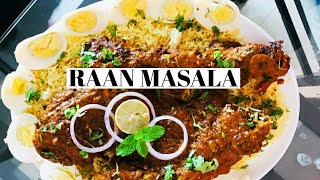 Mutton Raan Masala|Raan Masala with Rice|Raan without Oven|रान मसाला|Eid Recipes|Try Now Recipes