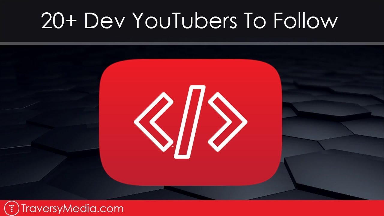 20+ Developer YouTube Channels To Follow - YouTube