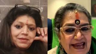 Usha Uthup Instagram Live | Anjali Uthup | ITC Mom's Magic Home Concert | Alive India in Concert