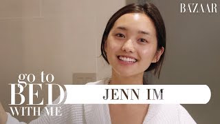Jenn Im's Nighttime Skincare Routine | Go To Bed With Me | Harper’s BAZAAR
