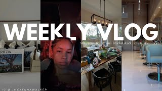 Weekly vlog ! Silk press + try on haul + self care + easter basket + love is bli
