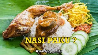 BERANI TRY NASI PAKU? | WARONG HUNTER