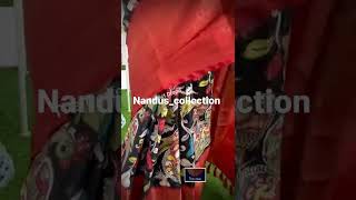 Presenting Exclusive Kanjeevaram Inspired Kalamkari Printed Soft Silk Sarees...