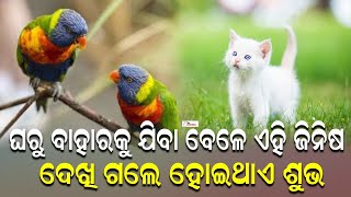 କୌଣସି କାର୍ଯ୍ୟରେ ଯିବା ପୂର୍ବରୁ ଏହି ଜିନିଷ ଦେଖି ଯାଆନ୍ତୁ ହେବ ଶୁଭ || THE LEKHAKA