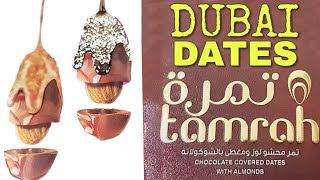 Chocolate Dates from Dubai | traditional sweets from the Emirates | Tamrah dates