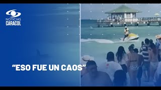 Autoridades de San Andrés cuestionaron acciones que tomaron operadores ante presencia de tiburón