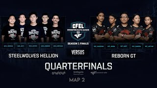 [CFEL2018] Season 1 Finals - SW Hellion vs RebornGT - Quarterfinals Map2