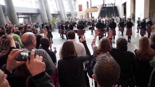 Leonard Nimoy tribute - Bagpipes playing Amazing Grace