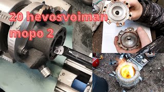 20 horsepower moped part 2: cylinder boring and compression ratio