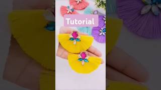 Tutorial Aretes Fáciles de Hacer - Aprende Hacer Joyería Artesanal - DIY Easy - #earrings #handmade