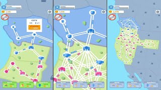 State Connect: Traffic Control - free offline casual game for Android and iOS - gameplay