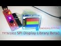 TFTM1802 SPI Display Library Beta1 for CY8CKIT-049-42xx by C/D