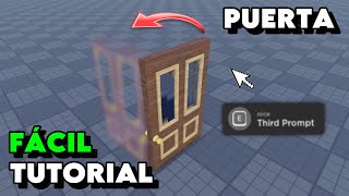 Puerta Que Se Abre Y Cierra Roblox Studio *Tutorial*